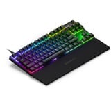 SteelSeries Apex Pro TKL, gaming toetsenbord Zwart, US lay-out, SteelSeries OmniPoint 2.0, RGB led, Double shot PBT-keycaps