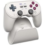 8BitDo Pro 3 Bluetooth Gamepad Lichtgrijs/rood, Switch 1 & 2, PC, Android, 2.4 GHz / Bluetooth / USB