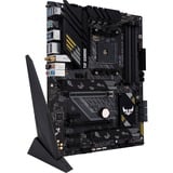 ASUS TUF GAMING B550-PLUS WIFI II socket AM4 moederbord Zwart, RAID, Gb-LAN, WLAN, BT, Sound, ATX