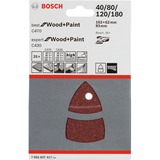 Bosch Schuurpapier B&EfWP,102x62mm,KSet 
