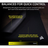 Corsair MM PRO Control Large Esports gaming muismat Zwart