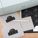 Cricut Smart Label - Permanent - Writable Black stickerfolie Zwart, 90 cm