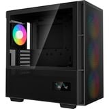 DeepCool CH560 Digital midi tower behuizing Zwart | 1x USB-A | 1x USB-C | RGB | Window