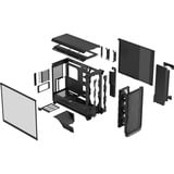 Fractal Design Meshify 3 XL TG Light Tint big tower behuizing Zwart | 2x USB-A | 1x USB-C | Tempered Glass