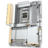 GIGABYTE X870E AERO X3D WOOD socket AM5 moederbord Zilver, RAID, 2x 5 Gb-LAN, WLAN, BT, Sound, ATX