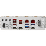 GIGABYTE X870E AERO X3D WOOD socket AM5 moederbord Zilver, RAID, 2x 5 Gb-LAN, WLAN, BT, Sound, ATX