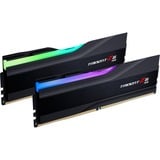 G.Skill 64 GB DDR5-6000 (2x 32 GB) Kit werkgeheugen Zwart, F5-6000J3238G32GX2-TZ5RK, Trident Z5 RGB, XMP