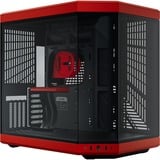 HYTE Y70 midi tower behuizing Rood | 2x USB-A | 1x USB-C | Tempered Glass