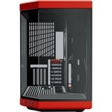 HYTE Y70 midi tower behuizing Rood | 2x USB-A | 1x USB-C | Tempered Glass