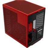 HYTE Y70 midi tower behuizing Rood | 2x USB-A | 1x USB-C | Tempered Glass