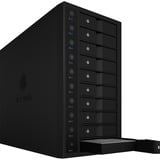 ICY BOX IB-3810-C31 externe behuizing Zwart