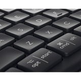 Logitech K860 ERGO keyboard, toetsenbord Zwart, FR lay-out, Bluetooth