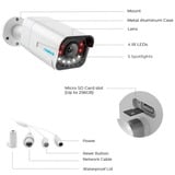 Reolink P430 beveiligingscamera Wit