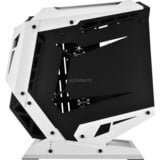 Sharkoon ELITE SHARK CA700 midi tower behuizing Zwart/wit | 2x USB-A | 1x USB-C | Tempered Glass