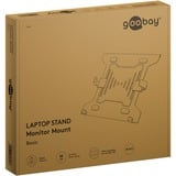 goobay Laptophouder voor monitorarm,10 tot 15,6 inch standaard Zwart