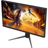 AOC U27G4XM 27" 4K UHD gaming monitor Zwart/rood, HDMI, DisplayPort, 4x USB-A, USB-B, 160 Hz / 320 Hz