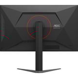 AOC U27G4XM 27" 4K UHD gaming monitor Zwart/rood, HDMI, DisplayPort, 4x USB-A, USB-B, 160 Hz / 320 Hz
