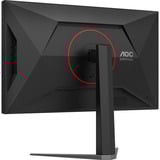 AOC U27G4XM 27" 4K UHD gaming monitor Zwart/rood, HDMI, DisplayPort, 4x USB-A, USB-B, 160 Hz / 320 Hz