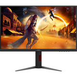 AOC U27G4XM MiniLED dual gaming monitor 27" 4K UHD  Zwart/rood, 1x HDMI, 1x DisplayPort, USB-A, USB-B, 320 Hz