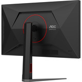 AOC U27G4XM MiniLED dual gaming monitor 27" 4K UHD  Zwart/rood, 1x HDMI, 1x DisplayPort, USB-A, USB-B, 320 Hz