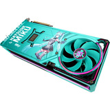 ASUS GeForce RTX 5080 ROG ASTRAL GAMING OC Hatsune Miku Edition grafische kaart Turquoise, DLSS 4, 3x DisplayPort, 2x HDMI 2.1