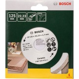 Bosch Diamantdoorslijpschijf voor tegels, Ø 125 mm 