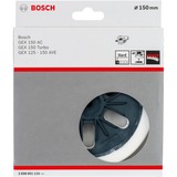 Bosch Schuurpad hard met 6 gaten 150mm steunschijf 