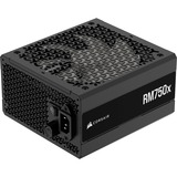 Corsair RM750x (2025), 750 Watt voeding  Zwart, 1x 12VHPWR, 3x PCIe, kabelmanagement