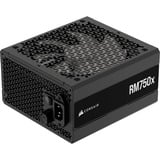 Corsair RM750x, 750 Watt voeding  Zwart, 1x 12VHPWR, 3x PCIe, kabelmanagement