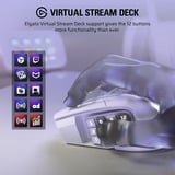 Corsair SCIMITAR Elite Wireless SE gaming muis Wit, 33.000 dpi, RGB leds