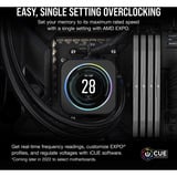 Corsair Vengeance 32 GB DDR5-6000 (2x 16 GB) werkgeheugen Zwart, CMK32GX5M2D6000Z38, EXPO
