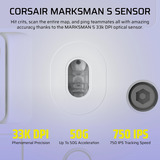 Corsair  gaming muis Wit