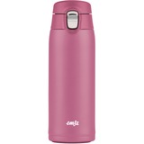 Emsa Travel Mug Light Thermosbeker Roze, Flip-deksel