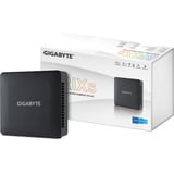GIGABYTE BRIXs GB-BRi5H-1335 barebone Zwart | Core i5-1335U | Iris Xe Graphics