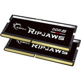 G.Skill Ripjaws 96 GB DDR5-5600 (2x 48 GB) laptopgeheugen Zwart, F5-5600S4645A48GX2-RS, SO-DIMM, XMP 3.0
