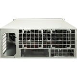 Inter-Tech 4W2 MINING-RACK, server behuizing Zwart | 2x USB-A