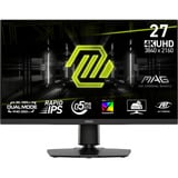 MSI MAG 272URDF E16 27" 4K Ultra HD gaming monitor Zwart, 1x DisplayPort, 2x HDMI, 2x USB-A, 160 Hz / 320 Hz
