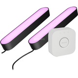 Philips HUE White and Color Ambiance Play lichtbalk 2-pack + Bridge set 2000K - 6500K, Dimbaar