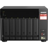QNAP TS-673A-8G nas Zwart/grijs, 2x 2.5 Gb LAN, USB