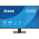 iiyama ProLite X2797QSU-B1 27" monitor Zwart (mat), HDMI, DisplayPort, USB, Audio