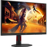 AOC U27G4R 27" 4K Ultra HD gaming monitor Zwart/rood, 1x DisplayPort, 2x HDMI, 4x USB-A, 160 Hz / 320 Hz