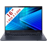 Acer TravelMate P4 16 (TMP416-54-TCO-51UP) 16"  laptop Blauw | Core Ultra 5 225U | Intel Graphics | 16 GB | 512 GB SSD