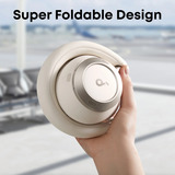 Anker Soundcore Space One Pro on-ear headset Crème, Bluetooth, USB-C