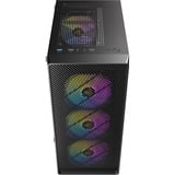 Antec AX26 RGB Elite midi tower behuizing Zwart | 3x USB-A | Tempered Glass