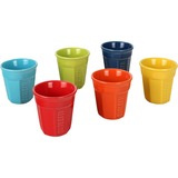 Bialetti Colorati espressokopjes-set beker Meerkleurig, 6 stuks