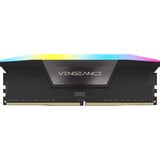 Corsair Vengeance RGB 16 GB DDR5-5200 (2x 8 GB) werkgeheugen Zwart, CMH16GX5M2B5200C40, UDIMM, XMP 3.0