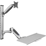 Digitus Flexibele Wall mount voor werkplekken DA-90354 wandmontage  Zilver