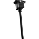 Fractal Design USB-C 10 Gbit/s Model E kabel Zwart, 1 meter
