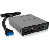 ICY BOX IB-872-i3 bk kaartlezer Zwart