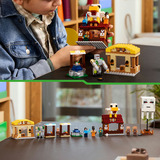 LEGO Minecraft - De Ghast-ballon aanval op het dorp Constructiespeelgoed 21273